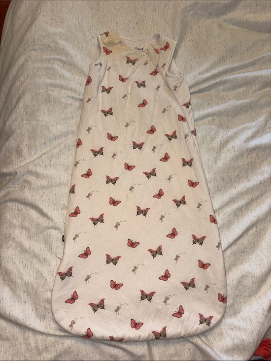 Kyte BABY Other - Kyte BABY Pink Butterfly Sleeveless Sleep Sack